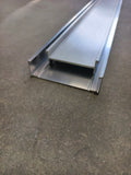 Brushed Silver Tile Insert DIY Aluminium Grate Kit