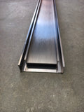 Brushed Gunmetal Tile Insert DIY Aluminium Grate Kit