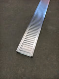 Brushed Silver Slotted DIY Aluminium Grate Kit