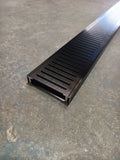 Brushed Black Slotted DIY Aluminium Grate Kit