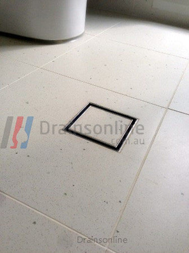 Bathroom Square Tile Insert | Shower Grates – Drainsonline